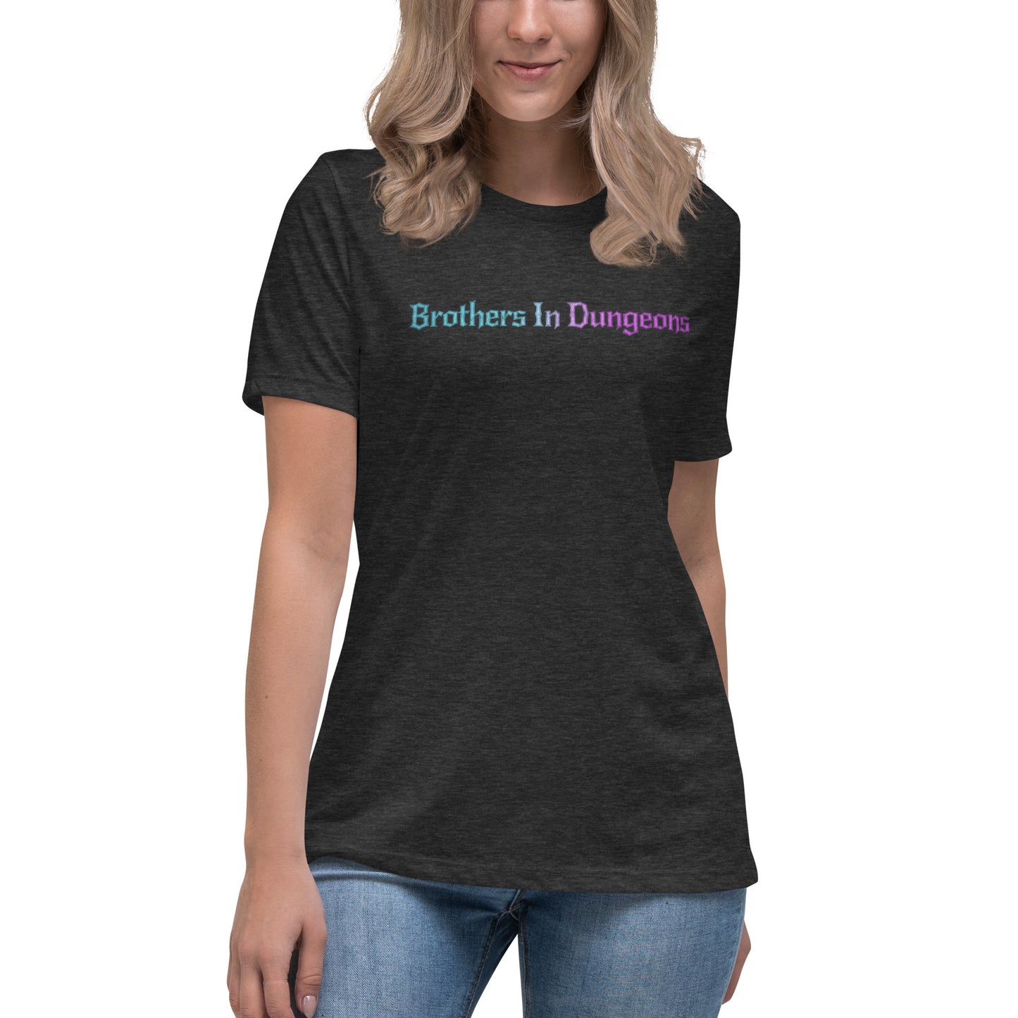 BID Womens +1 Armor Text Tee