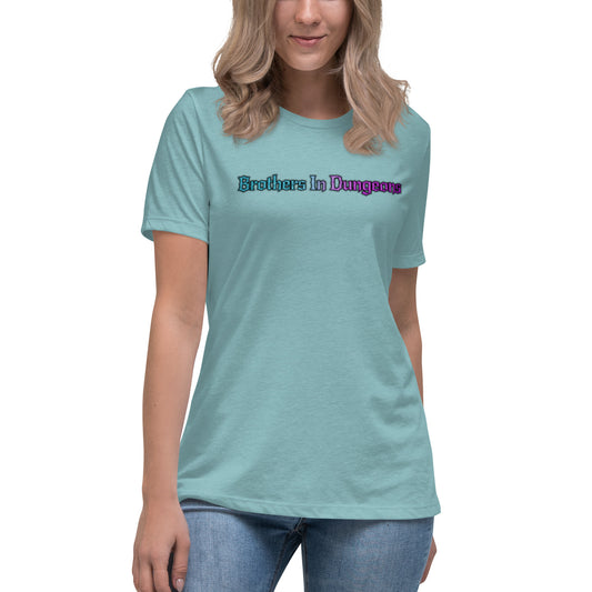 BID Womens +1 Armor Text Tee