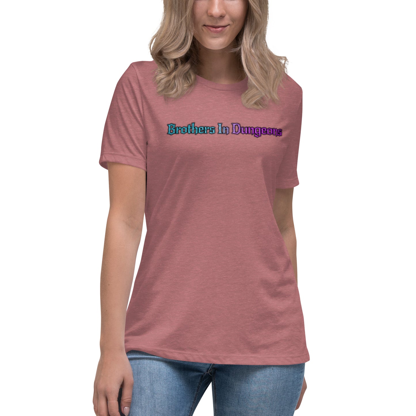 BID Womens +1 Armor Text Tee